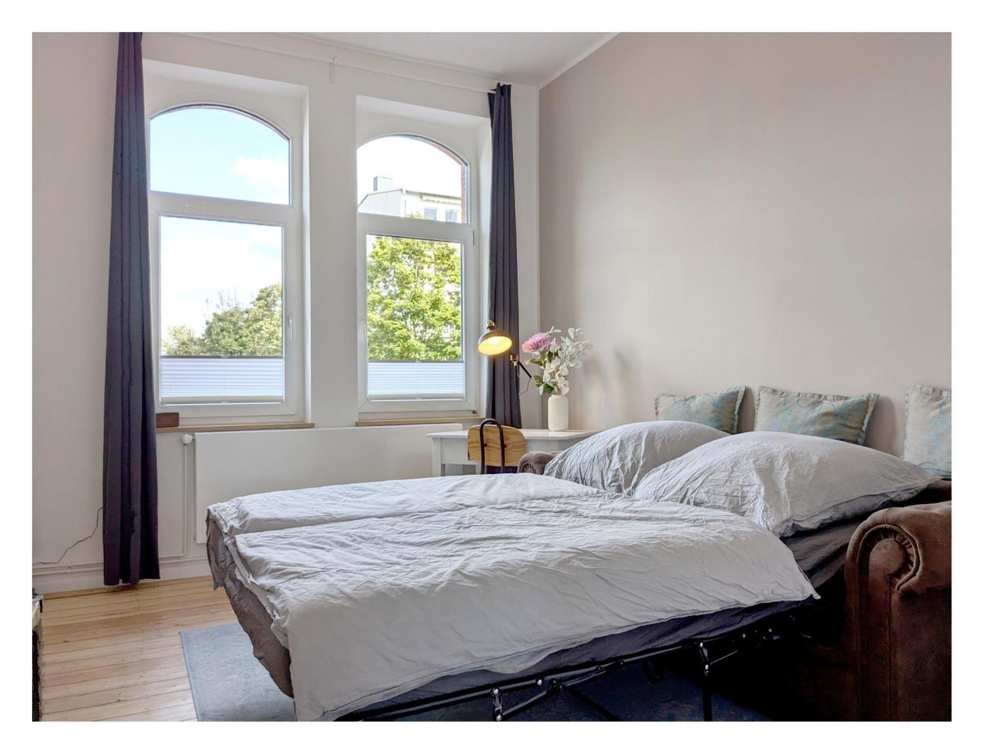 Апартаменты 2 Zi Whg Zentral, Altbau, Renoviert 4P Ганновер Экстерьер фото